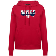 Washington Nationals Levelwear Women's Adorn Retro 3D Pullover Hoodie Lifestyle