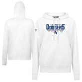 Los Angeles Dodgers Levelwear Women's Adorn Retro 3D Pullover Hoodie Sale