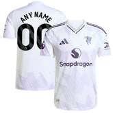 Adidas Manchester United 2025/26 Away Custom Jerseys - White