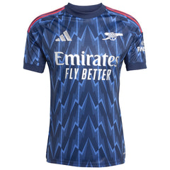 Adidas Arsenal 2025/26 Away Replica Custom Jerseys - Blue