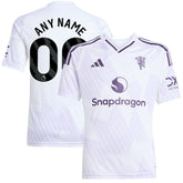 Adidas Manchester United Youth 2025/26 Away Replica Custom Jerseys - White