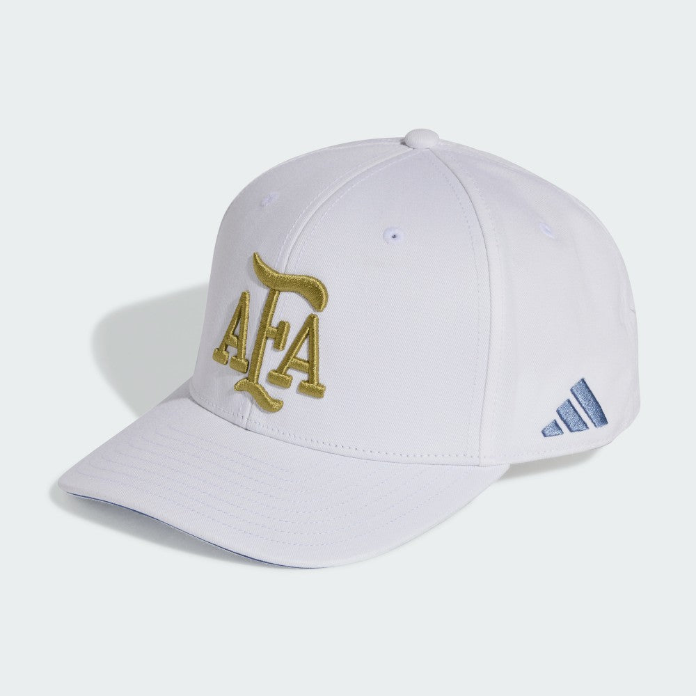 Adidas Argentina National Team Unisex FIFA x World Cup Team Snapback Hat - White