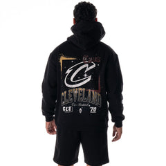 NBA - Cleveland Cavaliers The Wild Collective Unisex Splatter Premium Hoodie - Black