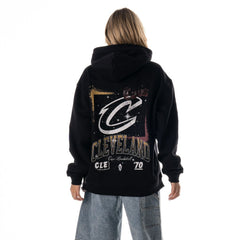 NBA - Cleveland Cavaliers The Wild Collective Unisex Splatter Premium Hoodie - Black