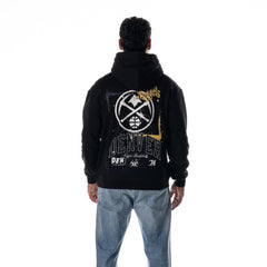 NBA - Denver Nuggets The Wild Collective Unisex Splatter Premium Hoodie - Black