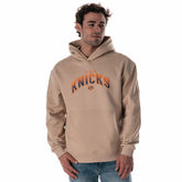 NBA - New York Knicks The Wild Collective Unisex Mantra Premium Hoodie - Tan