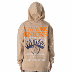 NBA - New York Knicks The Wild Collective Unisex Mantra Premium Hoodie - Tan