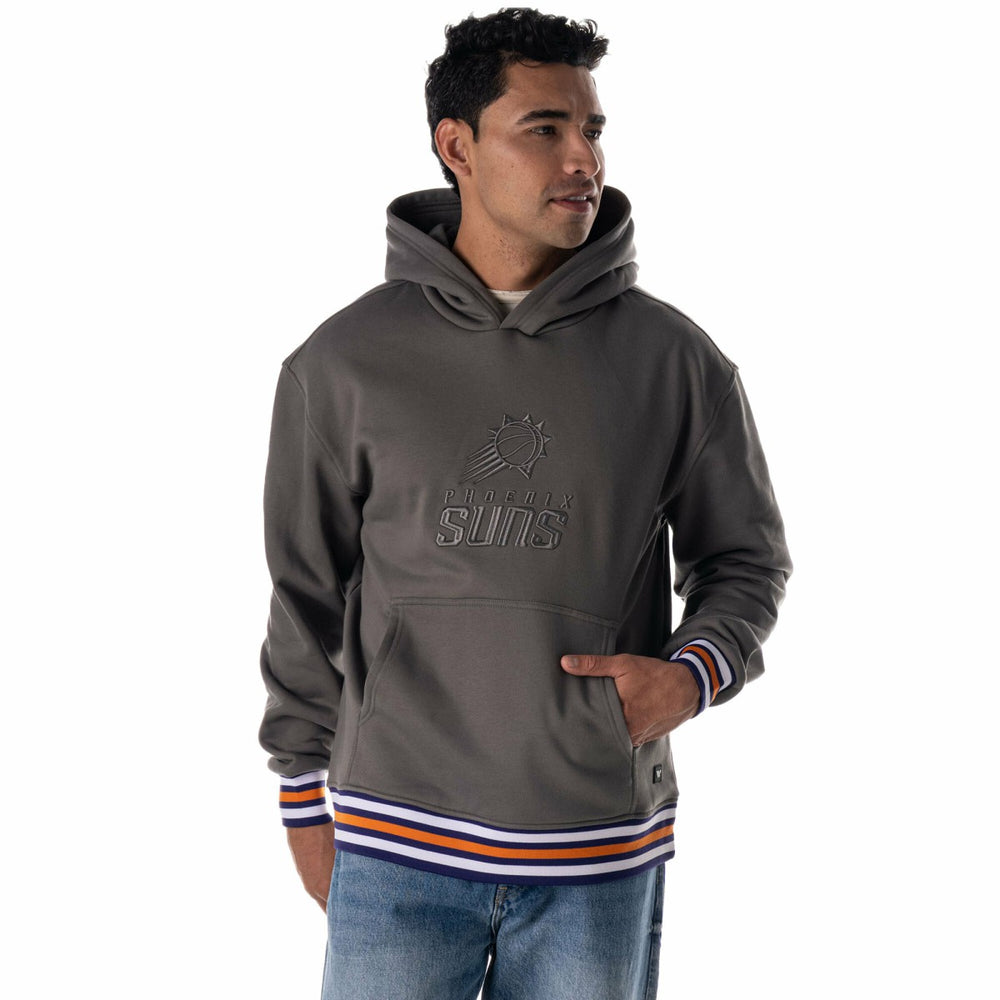 NBA - Phoenix Suns The Wild Collective Unisex 2025/26 City Edition Custom Rib Tonal Premium Hoodie - Charcoal