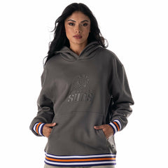 NBA - Phoenix Suns The Wild Collective Unisex 2025/26 City Edition Custom Rib Tonal Premium Hoodie - Charcoal