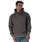 NBA - Boston Celtics The Wild Collective Unisex Custom Rib Tonal Premium Hoodie - Charcoal
