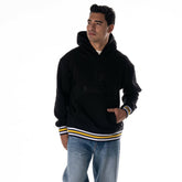 NBA - Denver Nuggets The Wild Collective Unisex Custom Rib Tonal Premium Hoodie - Black