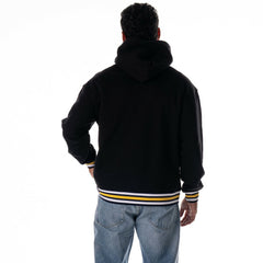 NBA - Denver Nuggets The Wild Collective Unisex Custom Rib Tonal Premium Hoodie - Black
