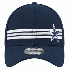 Dallas Cowboys New Era Stripes 39THIRTY Flex Hat Navy - NFL