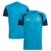 Adidas Spain National Team FIFA x World Cup 2026 Tiro Home Training Jerseys - Turquoise