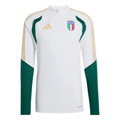 Adidas Italy National Team FIFA x World Cup 2026 Tiro Quarter-Zip Training Top - White