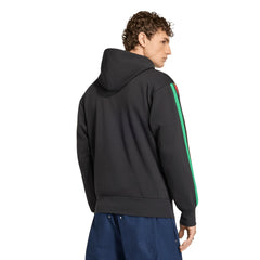 Adidas Jamaica National Team Alphaskin Fleece Hoodie - Black