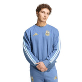Adidas Argentina National Team FIFA x World Cup Alphaskin Crewneck Sweatshirt - Blue