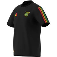 Adidas Jamaica National Team Alphaskin T-Shirts - Black