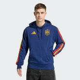Adidas Spain National Team FIFA x World Cup 2026 Alphaskin Tri-Blend Hoodie - Navy