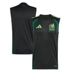 Adidas Mexico National Team FIFA x World Cup 2026 Sleeveless Training Jerseys - Black