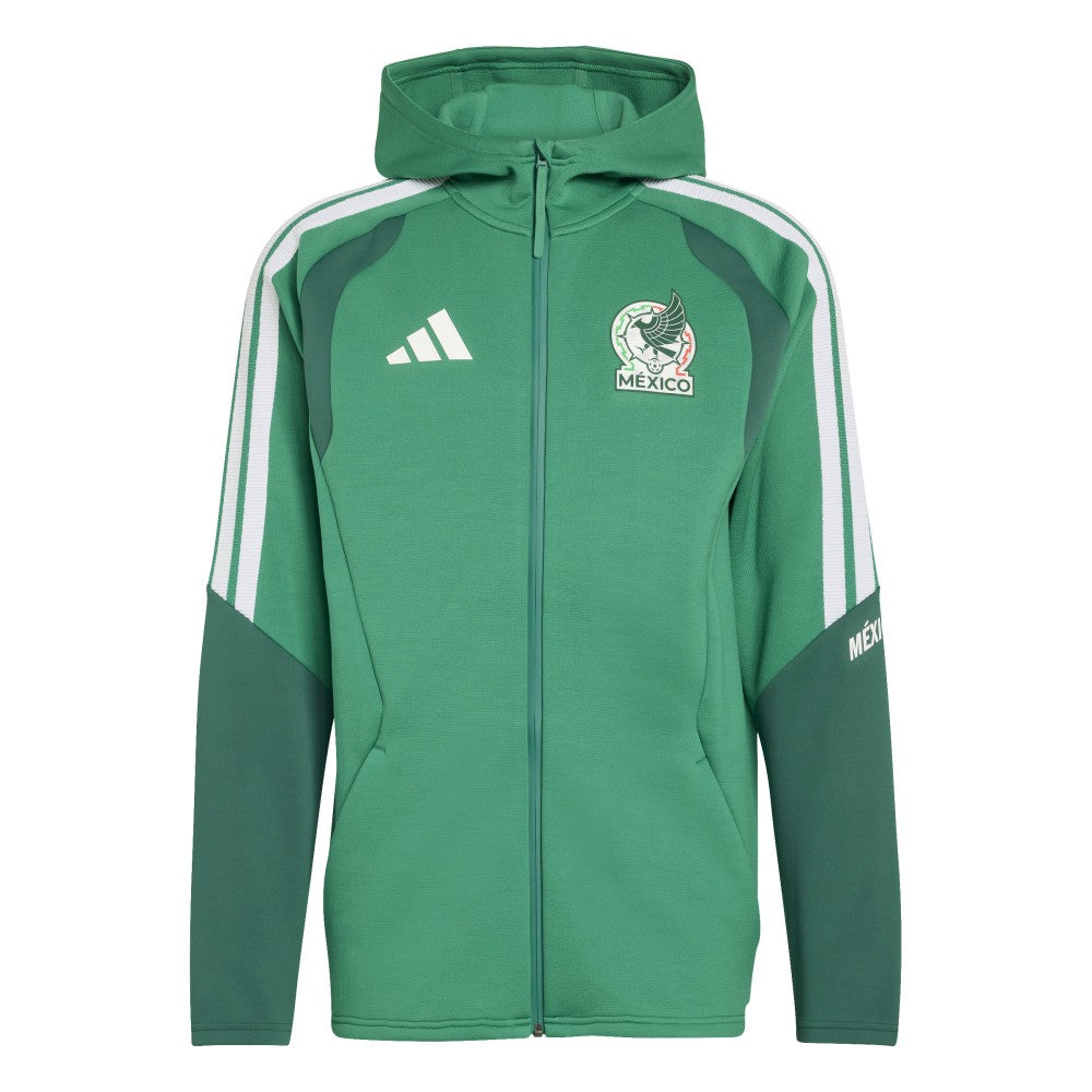 Adidas Mexico National Team FIFA x World Cup Tiro Pro Full-Zip Hoodie - Green