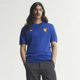 Adidas Italy National Team 1970s Fashion Jerseys - Blue