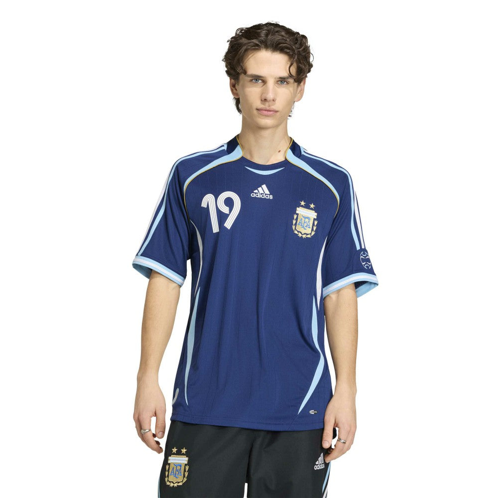 Adidas Lionel Messi Argentina National Team 2006 Bringback Away Jerseys - Navy