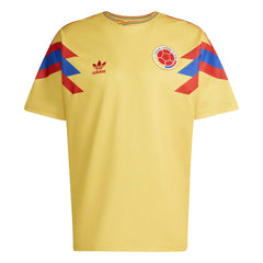 Adidas Colombia National Team 1990 Bringback Home Jerseys - Yellow