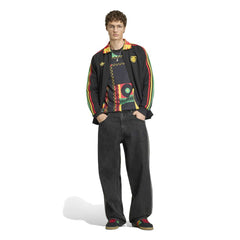 Adidas Jamaica National Team Anthem Full-Zip Jacket - Black