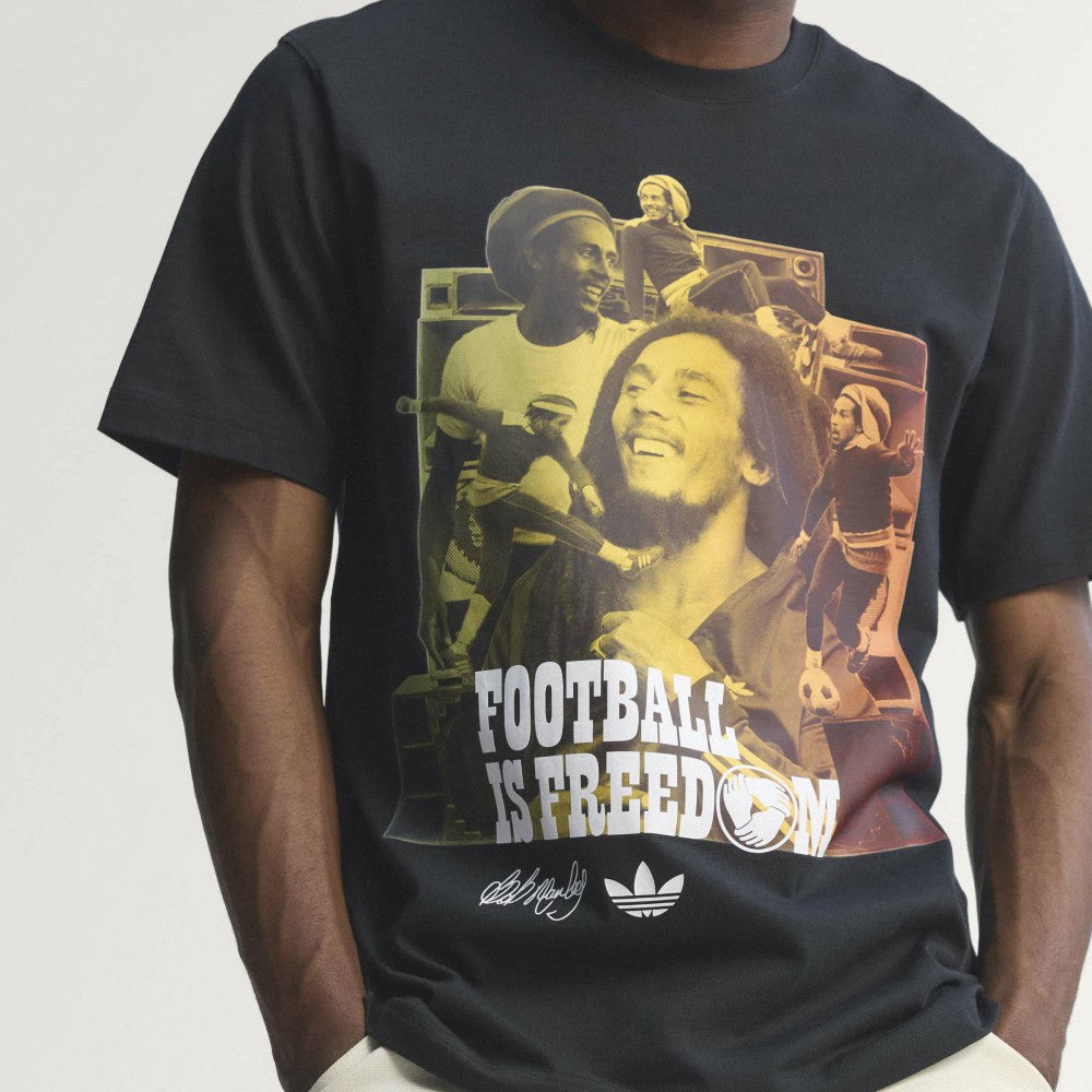 Adidas Jamaica National Team x Bob Marley Originals T-Shirts - Black