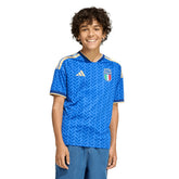 Adidas Italy National Team Youth FIFA x World Cup 2026 Home Replica Jerseys - Blue