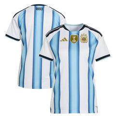 Adidas Argentina National Team Women's FIFA x World Cup 2026 Home Replica Jerseys - White