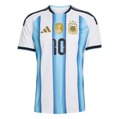 Adidas Lionel Messi Argentina National Team FIFA x World Cup 2026 Home Replica Jerseys - White