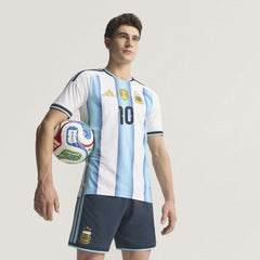 Adidas Lionel Messi Argentina National Team FIFA x World Cup 2026 Home On Field Jerseys - White