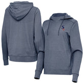 Chicago White Sox Antigua Women's Justice Stars and Stripes Team Logo Pullover Hoodie Lifestyle