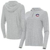 Cincinnati Reds Antigua Women's Daybreak Quarter-Zip Hoodie discount