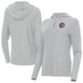 Chicago Cubs Antigua Women's Daybreak Quarter-Zip Hoodie discount