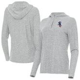 Chicago White Sox Antigua Women's Daybreak Quarter-Zip Hoodie Sale