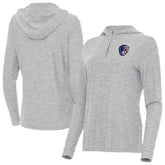 Milwaukee Brewers Antigua Women's Daybreak Quarter-Zip Hoodie Online