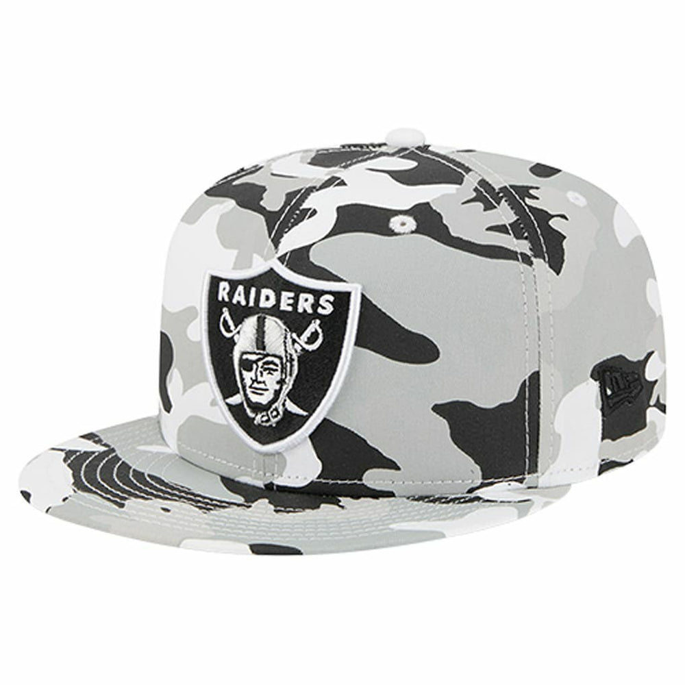 Las Vegas Raiders New Era 59FIFTY Fitted Hat Silver/Black - NFL
