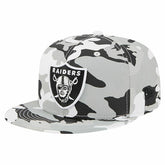 Las Vegas Raiders New Era 59FIFTY Fitted Hat Silver/Black - NFL