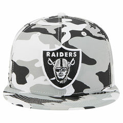 Las Vegas Raiders New Era 59FIFTY Fitted Hat Silver/Black - NFL