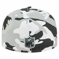 Las Vegas Raiders New Era 59FIFTY Fitted Hat Silver/Black - NFL