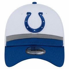Indianapolis Colts New Era Dashmark Rays 39THIRTY Flex Hat White/Royal - NFL