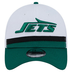 New York Jets New Era Dashmark Rays 39THIRTY Flex Hat White/Green - NFL