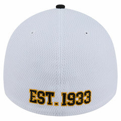 Pittsburgh Steelers New Era Dashmark Rays 39THIRTY Flex Hat White/Black - NFL