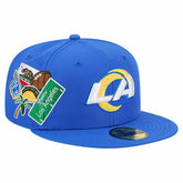 Los Angeles Rams New Era Group Chat 59FIFTY Fitted Hat Royal - NFL