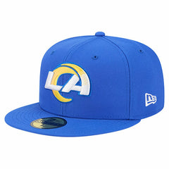 Los Angeles Rams New Era Group Chat 59FIFTY Fitted Hat Royal - NFL
