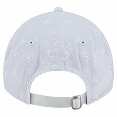 Miami Dolphins New Era Women's Floral 9TWENTY Adjustable Hat White - NFL