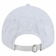 Los Angeles Chargers New Era Women's Floral 9TWENTY Adjustable Hat White - NFL